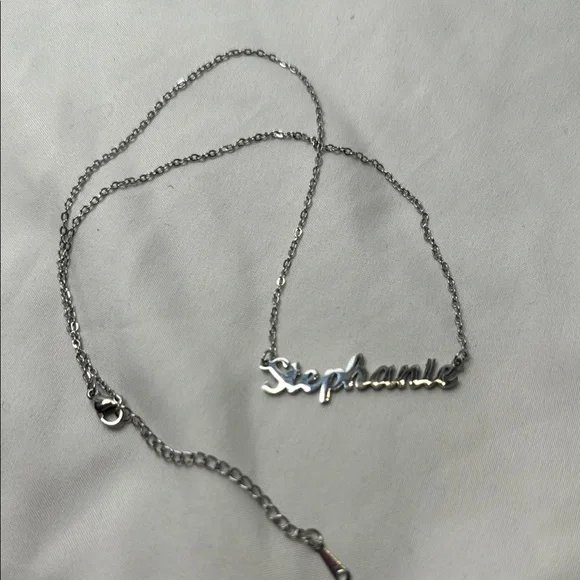 925 Sterling Silver Stephanie Necklace - Picture 1 of 1